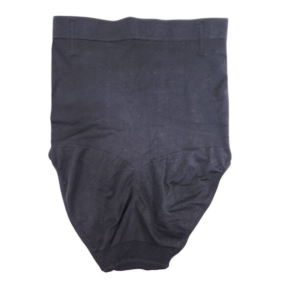 Shapermint Essentials High-Waisted Shaper Panty Size M/L Black Seamless Stretch - Picture 2 of 7